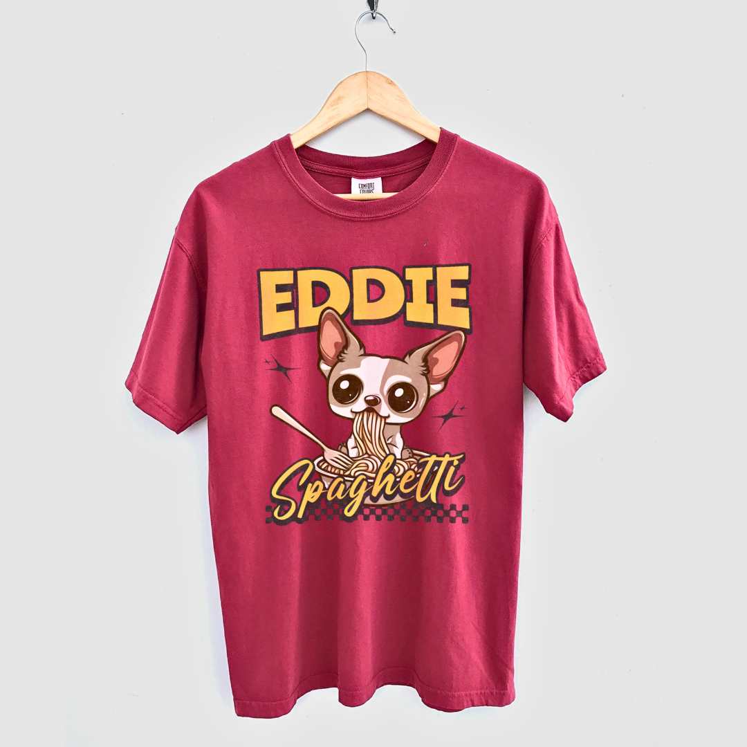 Eddie Spaghetti Fundraiser Tee